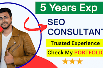 be your SEO and GEO consultant with 5 years experience and expert strategy