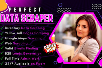 scrap web directories cheap data entry scraping yell yellow pages data finding