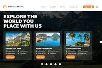 do attractive landing page,one page website and homepage design using elementor