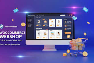 create a professional wordpress woocommerce ecommerce store or online shop