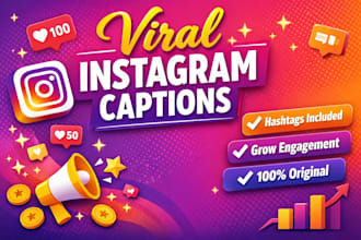 write viral instagram captions and hashtags for your niche