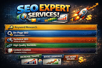 do complete SEO on page off page and optimisation