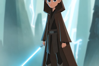 design your sci fi and star wars character