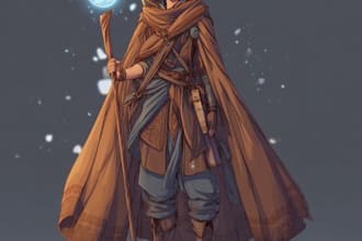 draw fantasy female, dnd illustration