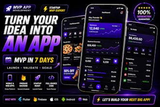 build your mvp web app or mobile app for startup launch