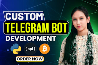 build a custom telegram bot