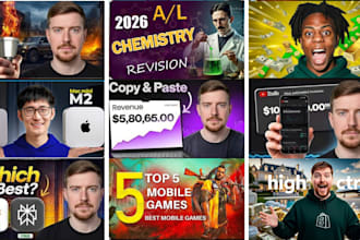 design CTR boosting amazing youtube thumbnail