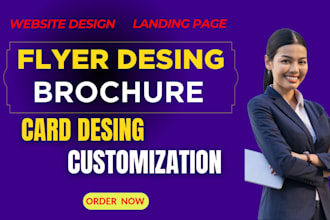 create unique banner, flyer, brochure, vector artwork