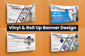 design professional vinyl banner roll up banner custom banner a frame sign
