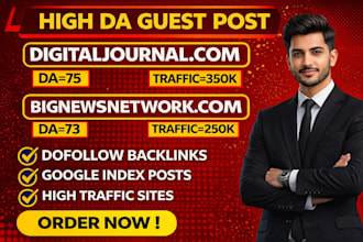 do premium high da guest posting service with dofollow guest posts