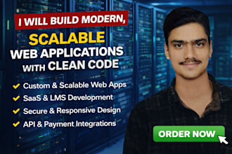 build modern, scalable web applications with clean code