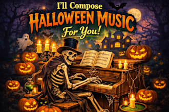 create spooky halloween music for you