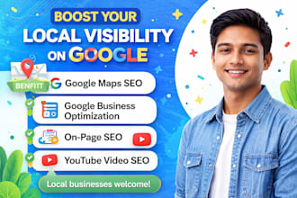 improve your local business visibility on google with seo and video optimization