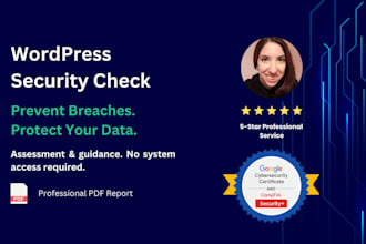 review your wordpress site for security risks and misconfigurations
