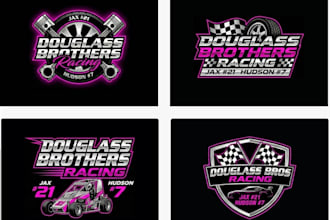 design a professional and beautiful racing logo