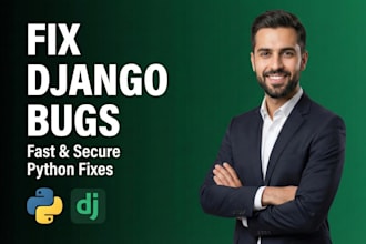 fix bugs in your python django code or script