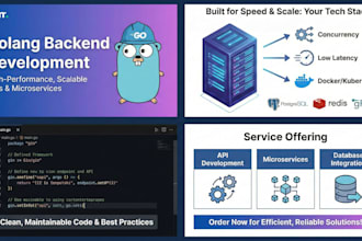 build a complete go lang apps