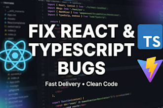 debug and fix your react, typescript, and vite code issues
