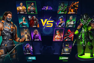 develop single player, multiplayer fighting and shooting game for web and mobile