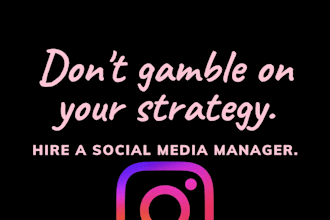 do instagram account management