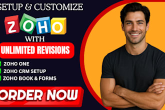 setup zoho crm customize zoho one zoho book zoho forms expert