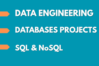 do sql queries, databases projects