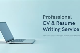 write a proffessional cv and resume