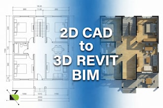 create a clean revit bim model lod 200 for your project