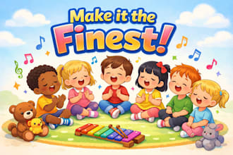create engaging nursery rhymes and kids music