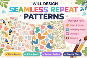 design seamless repeat pattern design