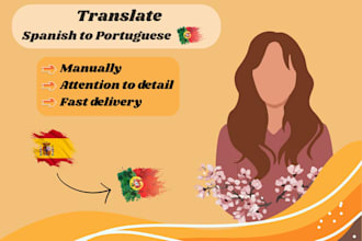 provide professional spanish to portuguese translation