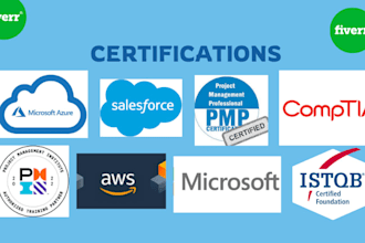 help to get salesforce microsoft azure comptia scrum pmp certifications