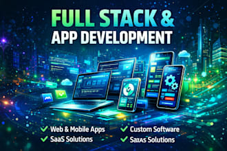 do website development as full stack web developer, front end, backend developer