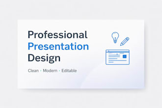 design a modern canva presentation