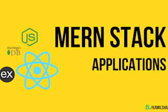 be mern stack developer web app development react saas full stack web developer