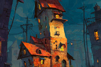 create environment concept art