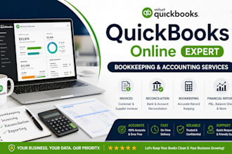 quickbooks bookkeeping and bank reconciliation
