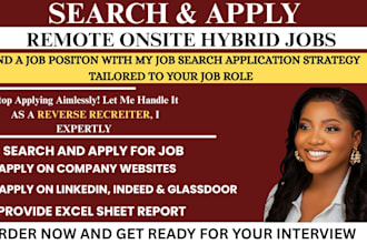 be your reverse recruiter, search and apply to remote, onsite, hybrid jobs