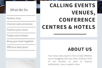 improve sales at your events venue or hotel