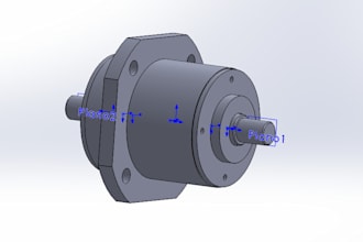 design mechanical cad parts in solidworks ready for manufacturing