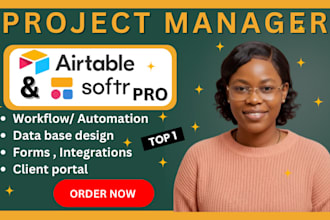 airtable database airtable crm softr portal setup datasync crm forms va