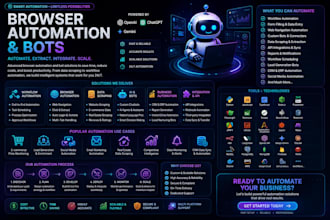 do web bot,web scraping,python java coder,web spider,web script,rpa bot,uipath