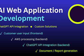 develop chatgpt ai integrated web application