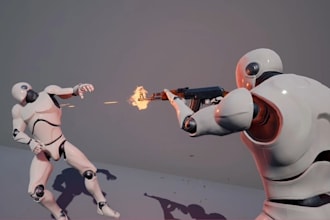 develop unreal engine 5 playable game prototype mvp and demo in ue5