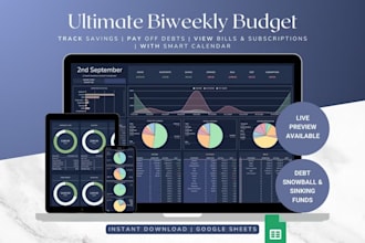 design custom google excel rental spreadsheet dashboard finance budget tracker