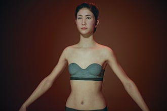 transmute 2d to 3d metahuman, fur3d, 3dnsfw, vrc, vrm avatar, 3d human ai model