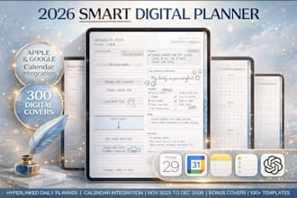 design editable printable planner, custom planner tailored to your need