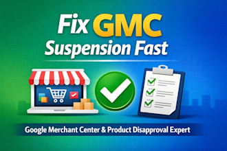 fix google merchant center suspension and product disapprovals