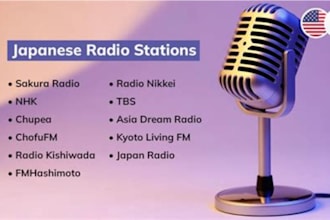 play and promote your song or ads live on my listed japan radio live