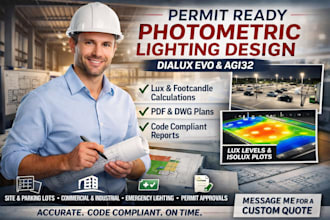 do photometric lighting design and lux calculations in dialux evo or agi32